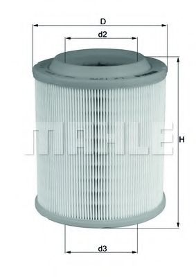 Воздушный фильтр KNECHT/MAHLE LX 1275