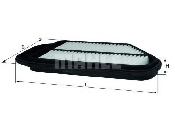 Воздушный фильтр KNECHT/MAHLE LX 3152