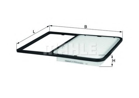 Воздушный фильтр KNECHT/MAHLE LX 2029