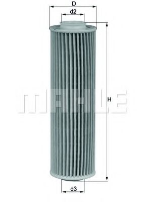 Масляный фильтр KNECHT/MAHLE OX 183/5D