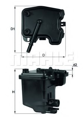 Топливный фильтр KNECHT/MAHLE KL 431D