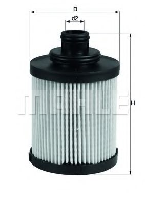 Масляный фильтр KNECHT/MAHLE OX 418D