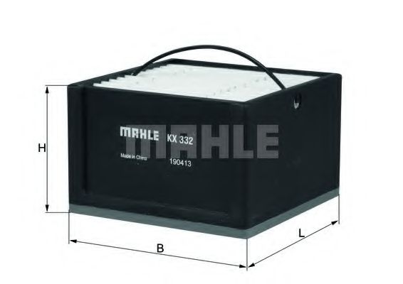 Топливный фильтр KNECHT/MAHLE KX 332 Топливный фильтр KNECHT/MAHLE KX 332