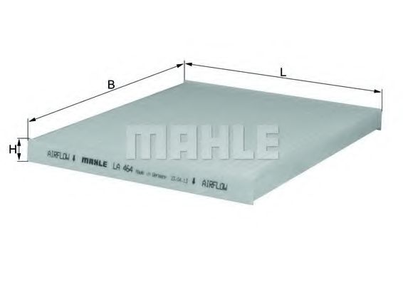 Фильтр салона KNECHT/MAHLE LA 464