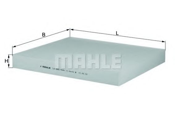 Фильтр салона KNECHT/MAHLE LA 569