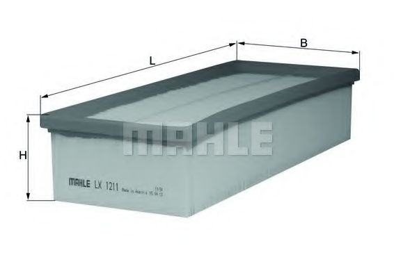 Воздушный фильтр KNECHT/MAHLE LX 1211