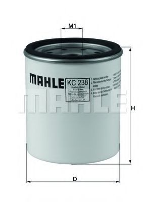 Топливный фильтр KNECHT/MAHLE KC 238D