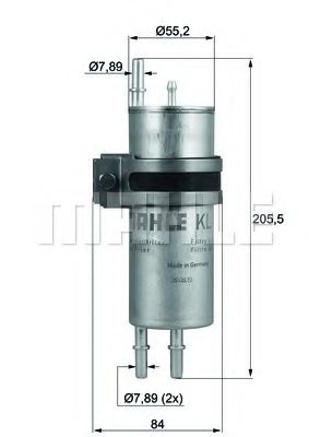 Топливный фильтр KNECHT/MAHLE KLH 42