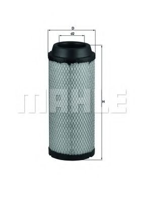 Воздушный фильтр KNECHT/MAHLE LX 3008