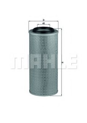 Воздушный фильтр KNECHT/MAHLE LX 2635