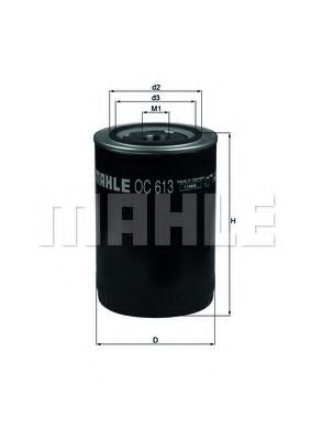 Масляный фильтр KNECHT/MAHLE OC 613