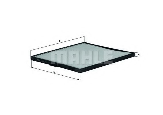 Воздушный фильтр KNECHT/MAHLE LX 624