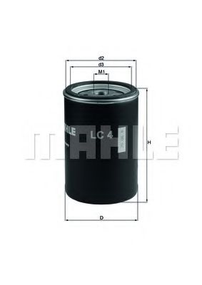 Воздушный фильтр KNECHT/MAHLE LC 4