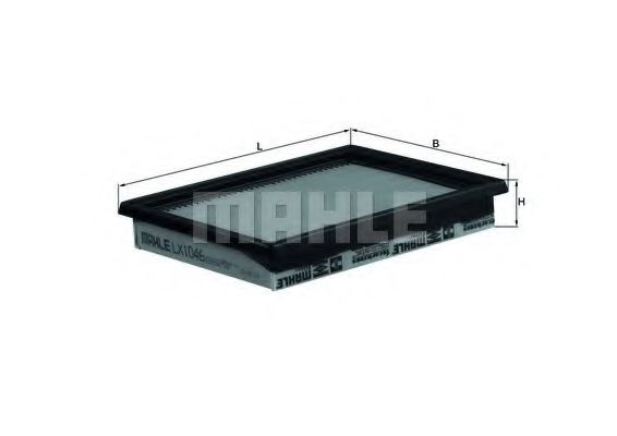 Воздушный фильтр KNECHT/MAHLE LX 1046