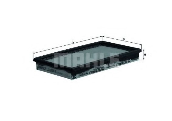 Воздушный фильтр KNECHT/MAHLE LX 1047