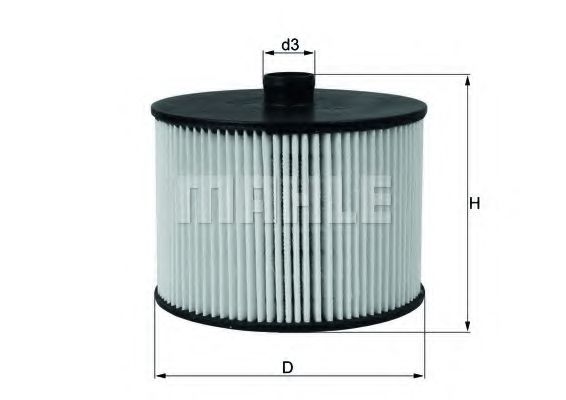 Топливный фильтр KNECHT/MAHLE KX 201D