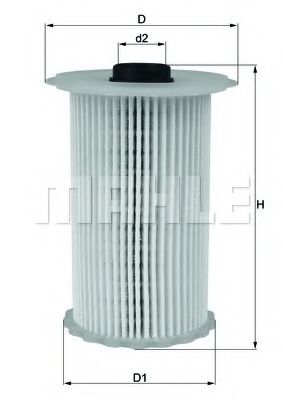 Топливный фильтр KNECHT/MAHLE KX 229D