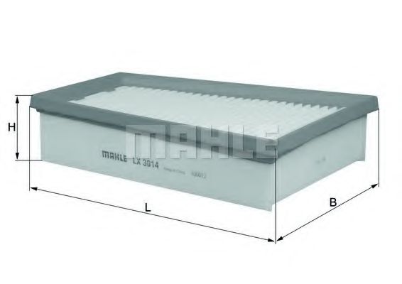 Воздушный фильтр KNECHT/MAHLE LX 3014