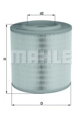 Воздушный фильтр KNECHT/MAHLE LX 3143