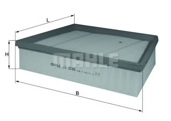 Воздушный фильтр KNECHT/MAHLE LX 3246