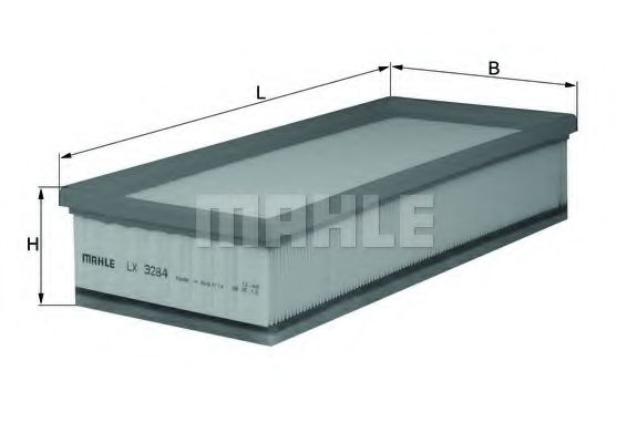 Воздушный фильтр KNECHT/MAHLE LX 3284
