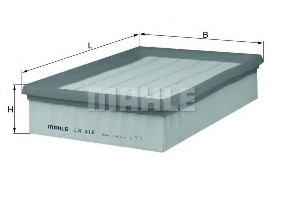 Воздушный фильтр KNECHT/MAHLE LX 418