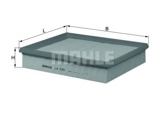 Воздушный фильтр KNECHT/MAHLE LX 539