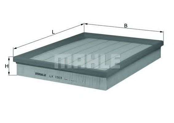 Воздушный фильтр KNECHT/MAHLE LX 1503