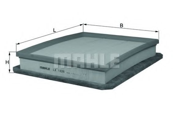 Воздушный фильтр KNECHT/MAHLE LX 1826