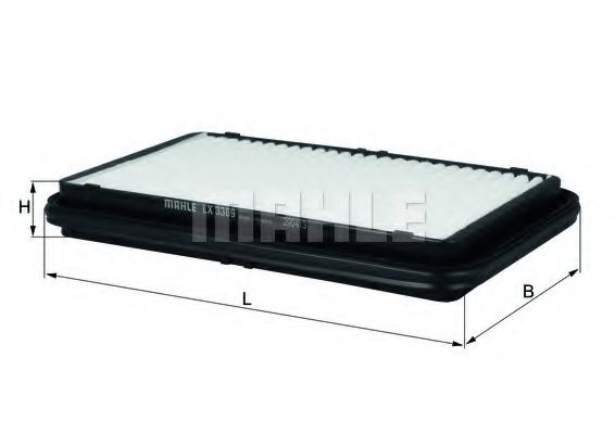 Воздушный фильтр KNECHT/MAHLE LX 3369
