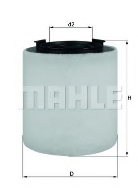 Воздушный фильтр KNECHT/MAHLE LX 2831