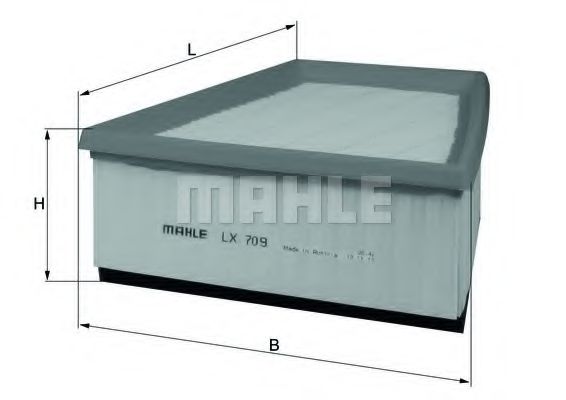 Воздушный фильтр KNECHT/MAHLE LX 709