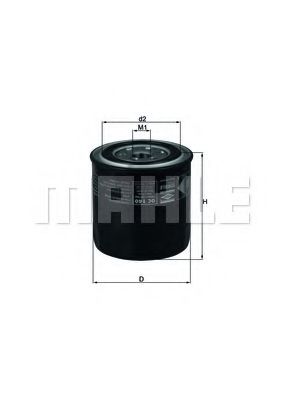 Масляный фильтр KNECHT/MAHLE OC 140
