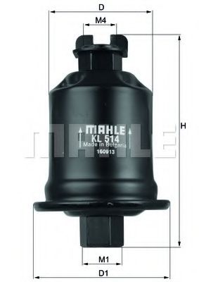 Топливный фильтр KNECHT/MAHLE KL 514