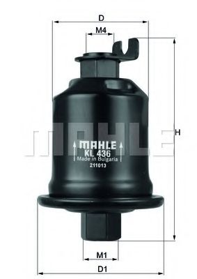 Топливный фильтр KNECHT/MAHLE KL 436