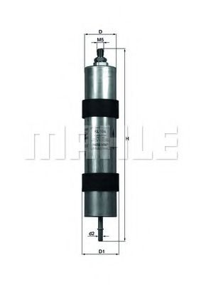 Топливный фильтр KNECHT/MAHLE KL 104