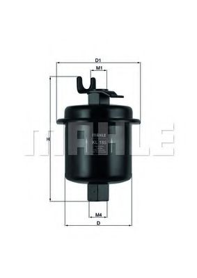 Топливный фильтр KNECHT/MAHLE KL 185