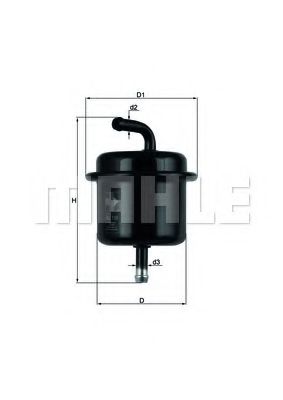 Топливный фильтр KNECHT/MAHLE KL 136