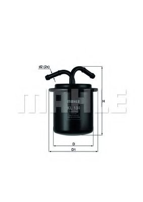 Топливный фильтр KNECHT/MAHLE KL 134