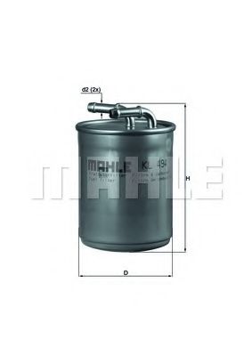 Топливный фильтр KNECHT/MAHLE KL 494