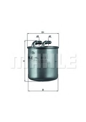 Топливный фильтр KNECHT/MAHLE KL 313