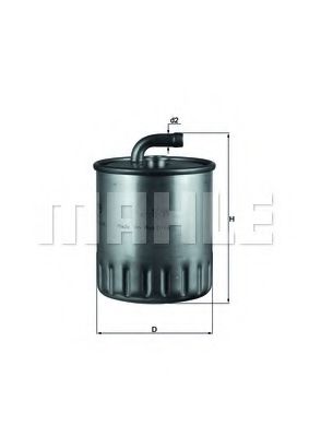 Топливный фильтр KNECHT/MAHLE KL 179