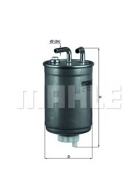 Топливный фильтр KNECHT/MAHLE KL 99