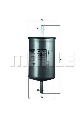Топливный фильтр KNECHT/MAHLE KL 71