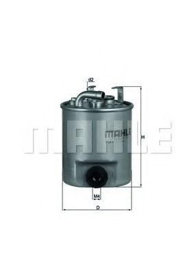 Топливный фильтр KNECHT/MAHLE KL 195