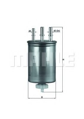 Топливный фильтр KNECHT/MAHLE KL 505