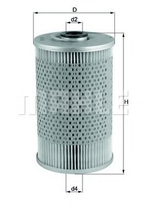 Топливный фильтр KNECHT/MAHLE KX 37