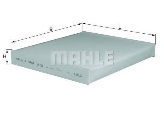 Фильтр салона KNECHT/MAHLE LA 189