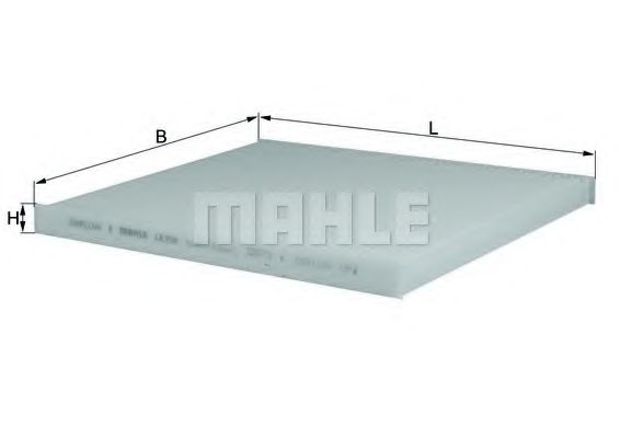 Фильтр салона KNECHT/MAHLE LA 298