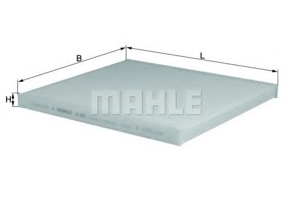 Фильтр салона KNECHT/MAHLE LA 301
